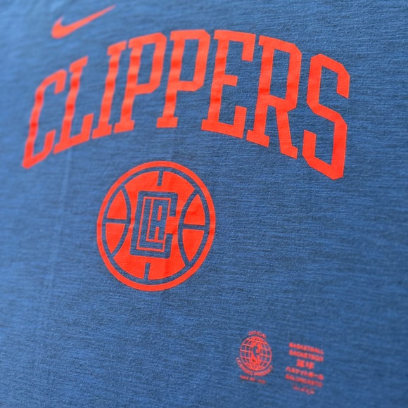 Nike Dri Fit NBA Los Angeles Clippers Men’s T-shirt Size XXL - Picture 5 of 10